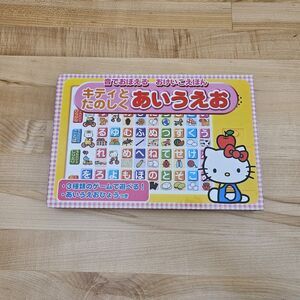 RARE Sanrio Hello Kitty Learn by Sound Alphabet Book ~ Kitty to Tanoshiku Aiueo